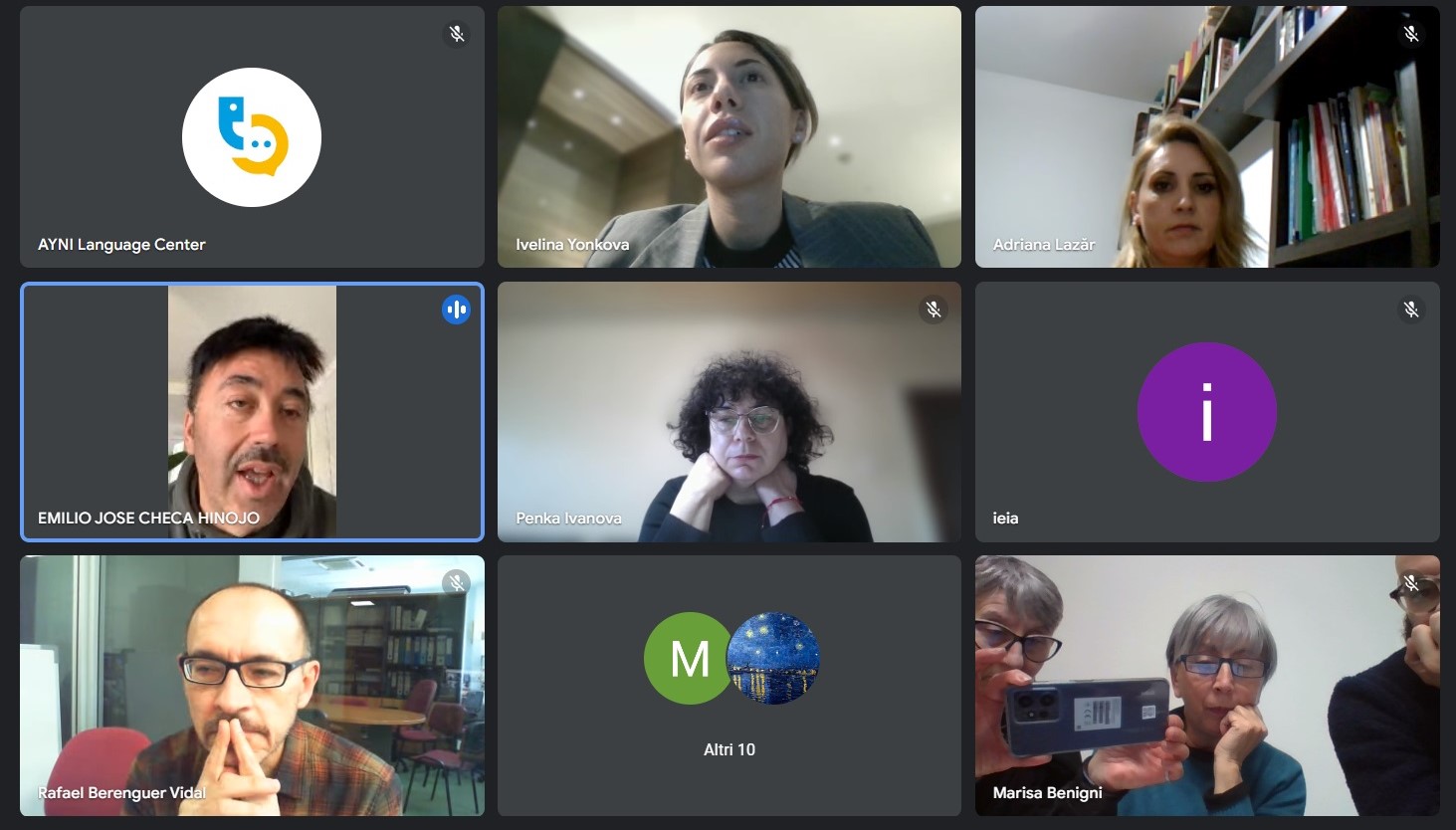 3rd Transnational Virtual Project Meeting